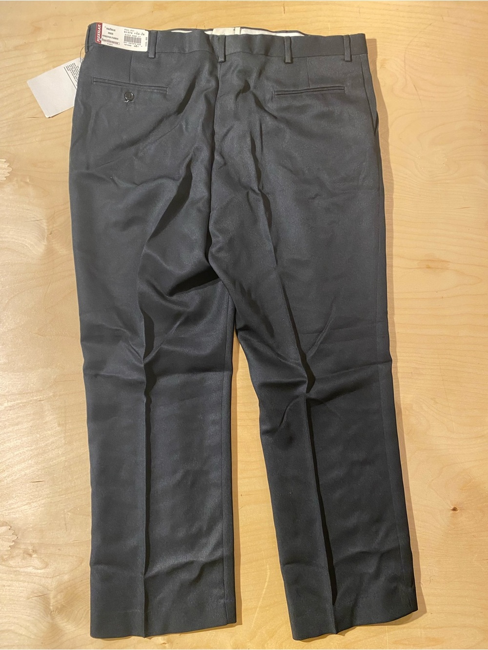 FLEXSLAX Men's Black Dress Pants 42 x 29 (SX) - Picture 6 of 9